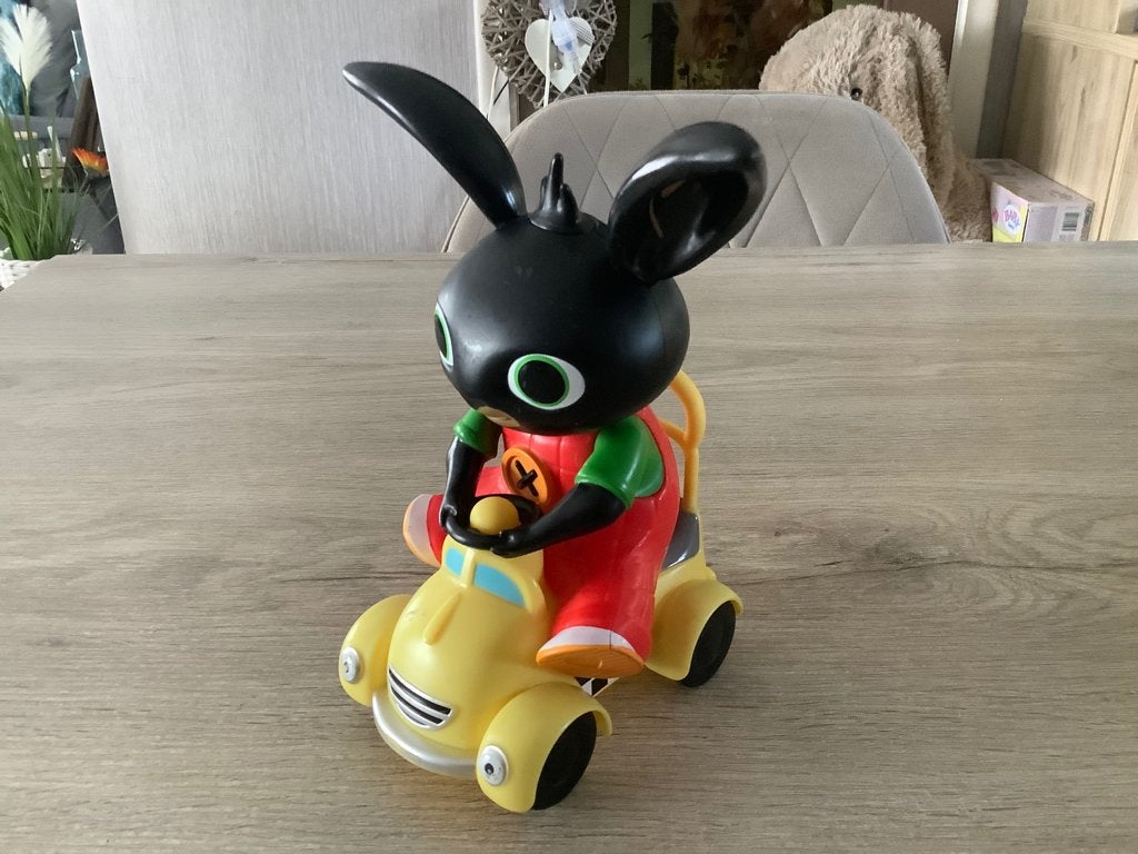 Bing plastic taxi (Geluid) (20x13 cm), Ophalen of Verzenden, Zo goed als nieuw, Jongen of Meisje