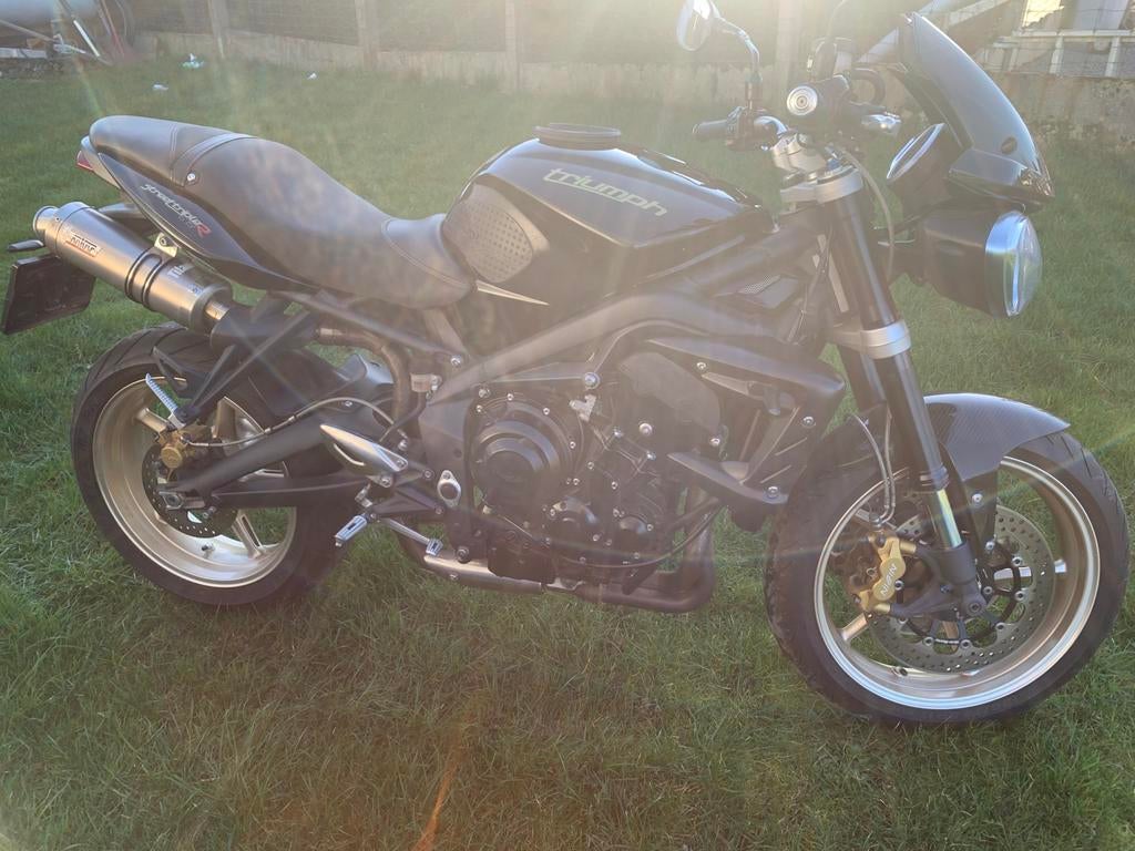 Street triple r 675, Motoren, 675 cc, 3 cilinders, Particulier, Naked bike