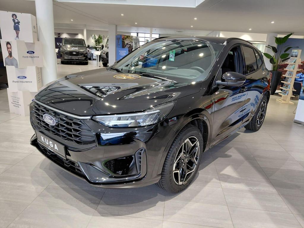 Ford Kuga ST-Line PHEV - Driver Assistance - Winterpack, Auto's, 4 cilinders, Zwart, Plug-in hybride, Bedrijf