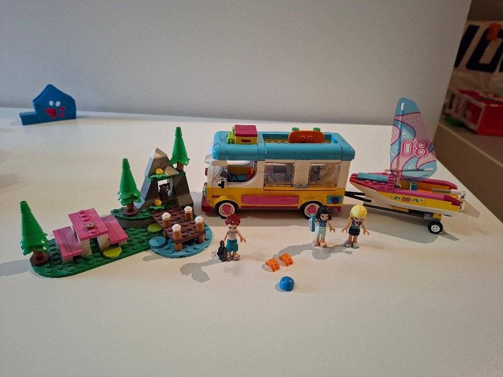 Lego Friends Boscamper en zeilboot (41681), Ophalen, Lego, Compleet, Friends
