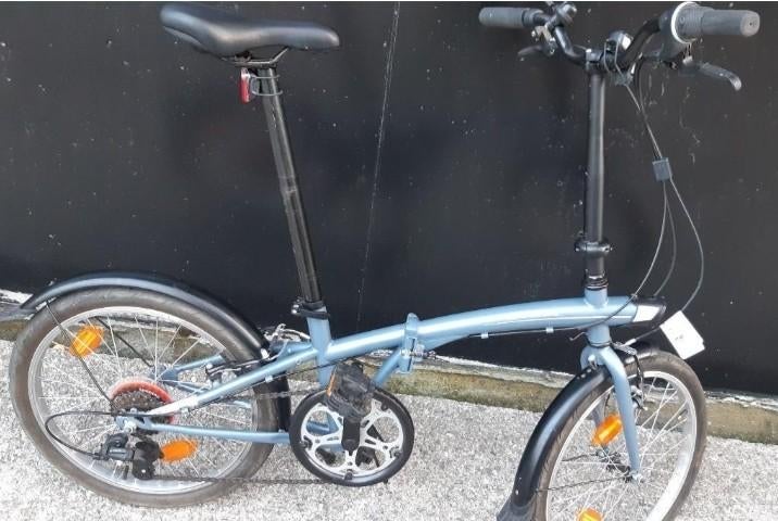 Vélo pliable 20" pratique et léger Tilt120, Vitesses, Comme neuf, Enlèvement, Totalement pliable