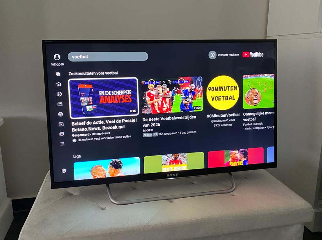 Sony smart tv 32 inch/82 cm in perfecte werkende staat,wifi, Ophalen of Verzenden, Zo goed als nieuw, Sony, Smart TV