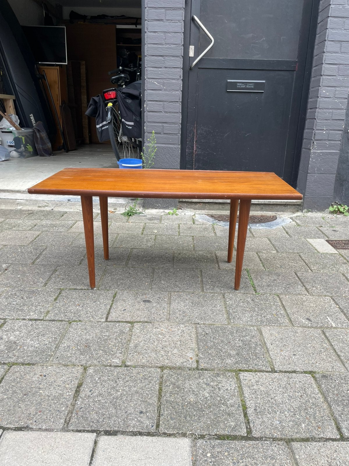 Midcentury salontafeltje, Huis en Inrichting, Ophalen, Gebruikt