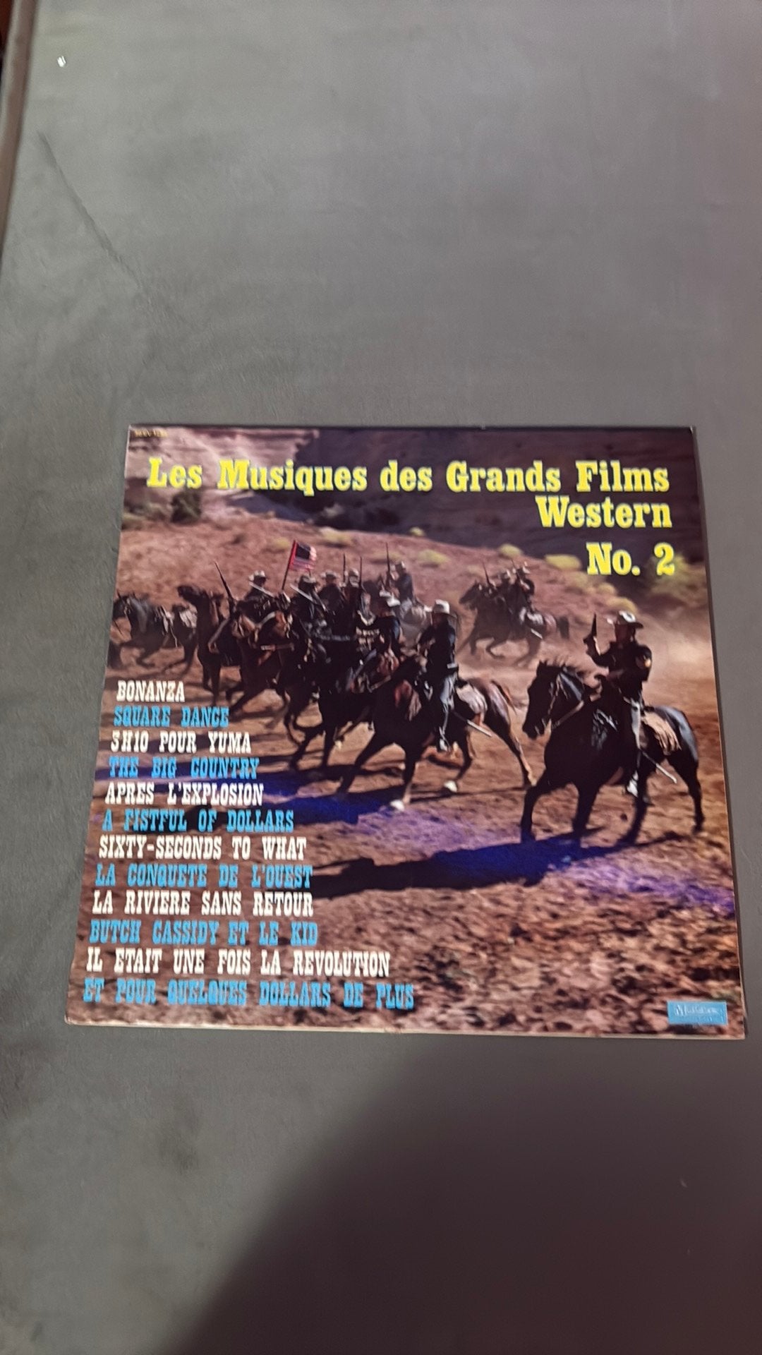 Les Musiques des Grands Films Western no.2, Ophalen of Verzenden, Zo goed als nieuw