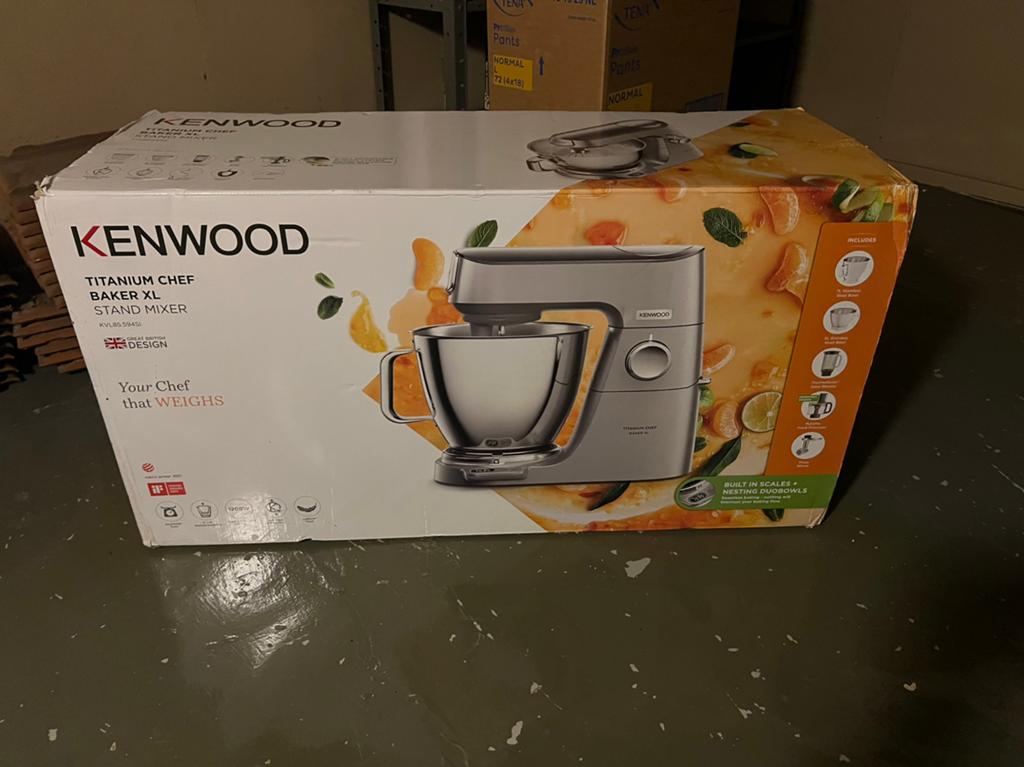 Kenwood Titanium Chef Baker Xl KVL85.594SI, Ophalen, Nieuw