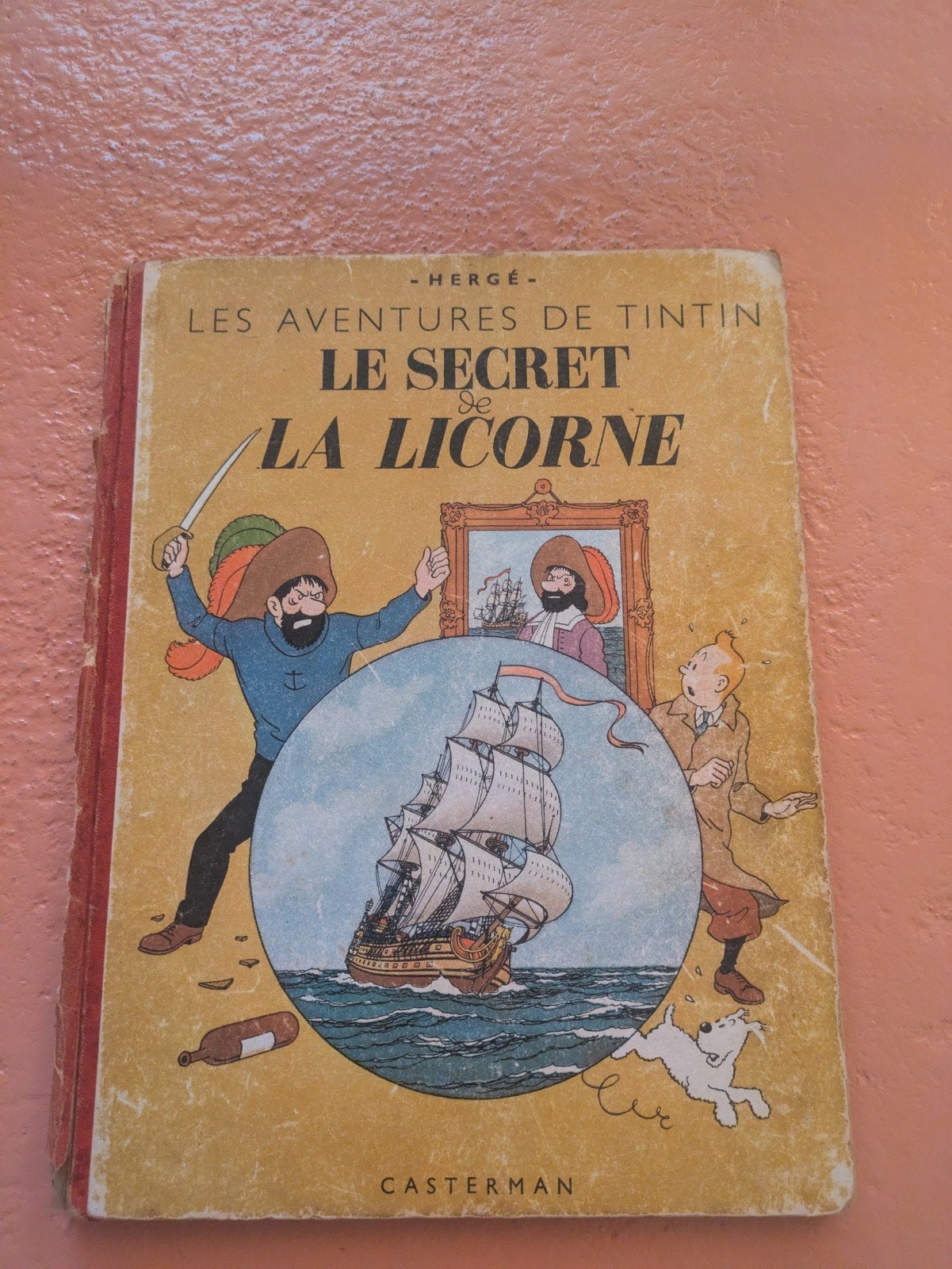 Tintin Le secret de la licorne Kuifje, Enlèvement, Tintin