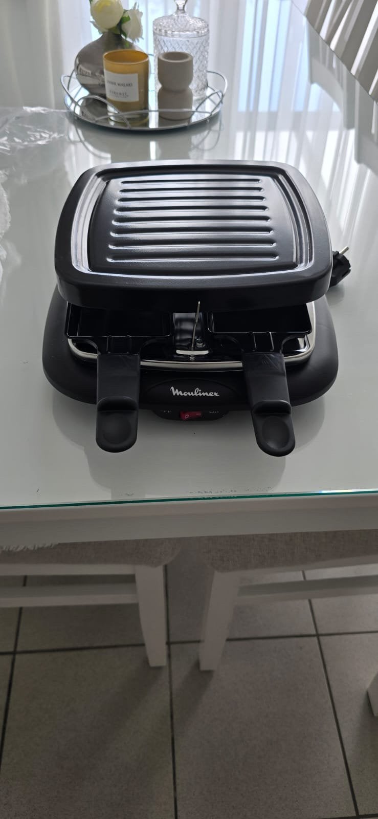 Moulinex Raclette Cube Gril 4 personnes, Electroménager, Enlèvement, Neuf