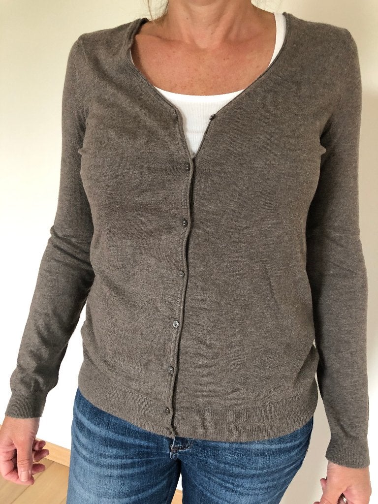 Pull femme Promod, Enlèvement, Comme neuf, Brun