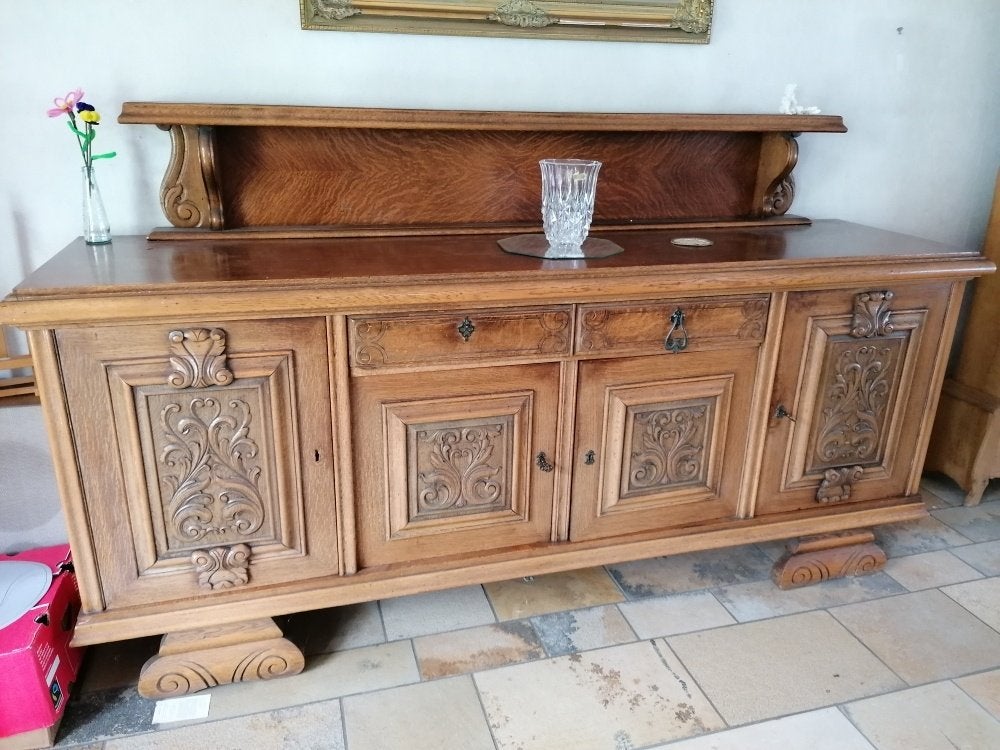 antieke eiken kasten, Enlèvement, Utilisé, Chêne
