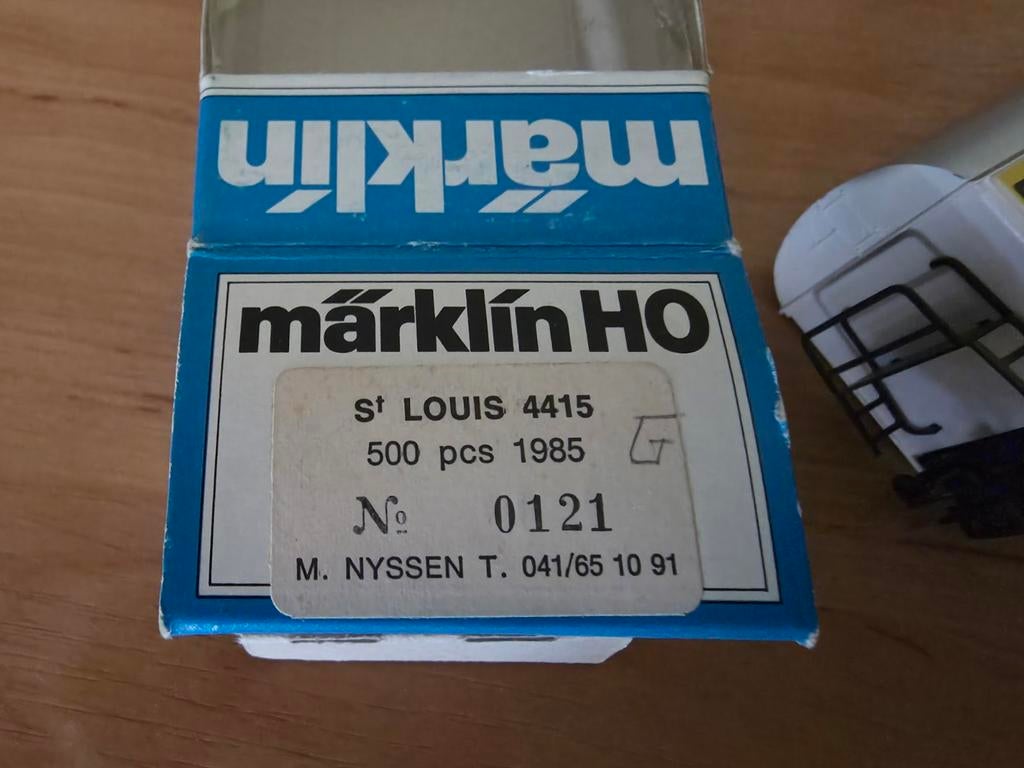 Marklin HO Bierwagon St Louis - Beperkte oplage nr 121, Verzenden