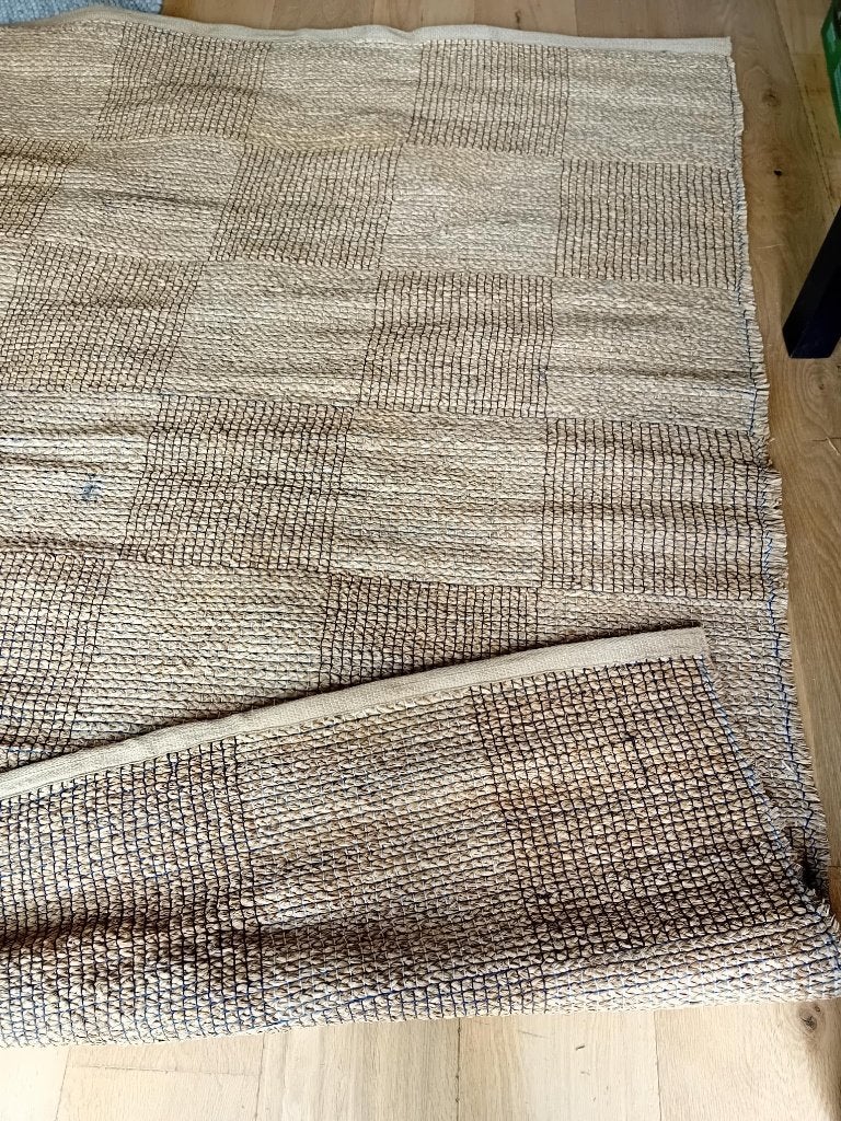 Tapis en rotin Ikea, Maison & Meubles, 150 à 200 cm, Enlèvement ou Envoi, Beige, 100 à 150 cm