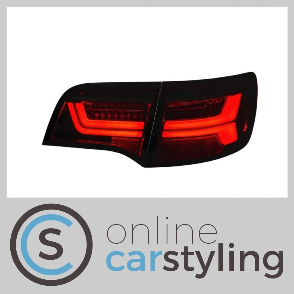 LED Achterlichten Audi A6 C6 Avant Rood Smoke Lightbar Desig, Neuf, -, Audi, -