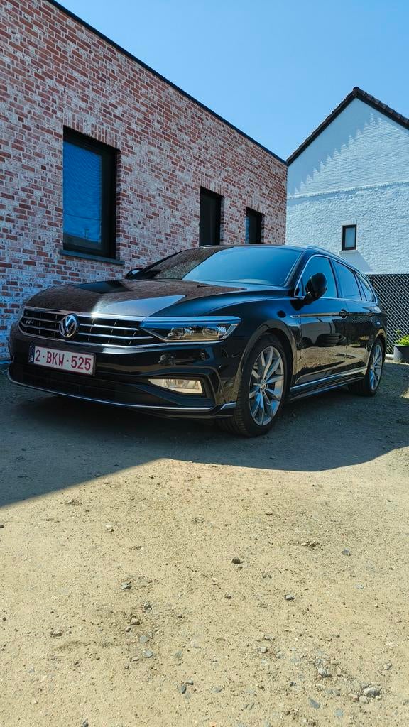Vw passat model 2020 R line, Cuir, Euro 6, Electronic Stability Program (ESP), Noir