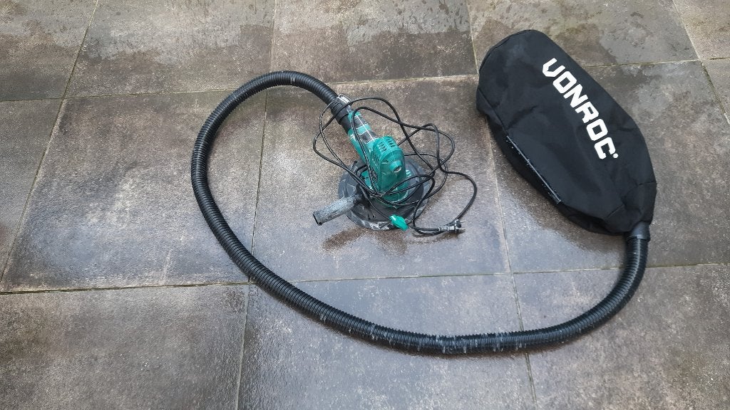 Wand- en plafondschuurmachine, Doe-het-zelf en Bouw, Ophalen, Gebruikt, 600 tot 1200 watt, Excentrische schuurmachine