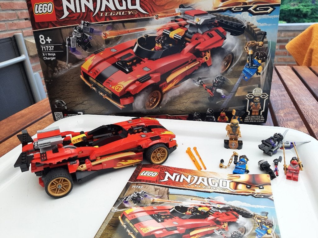 Kit Lego Ninjago 71737 Chargeur X-1 Ninja, Enlèvement ou Envoi, Lego, Ensemble complet, Comme neuf