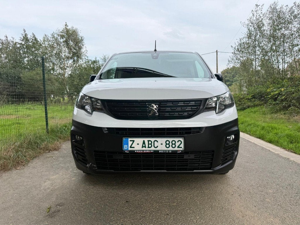 Peugeot Partner 1.5 BlueHDi/L1/EURO6d/3places/1erprop/Camera, Auto's, Voorwielaandrijving, Stof, 4 cilinders, Wit