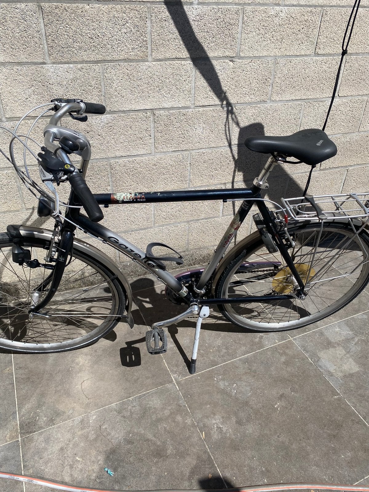 Herenfiets, Fietsen en Brommers, Fietsen | Heren | Herenfietsen, Ophalen, Gebruikt, Velgrem, Versnellingen