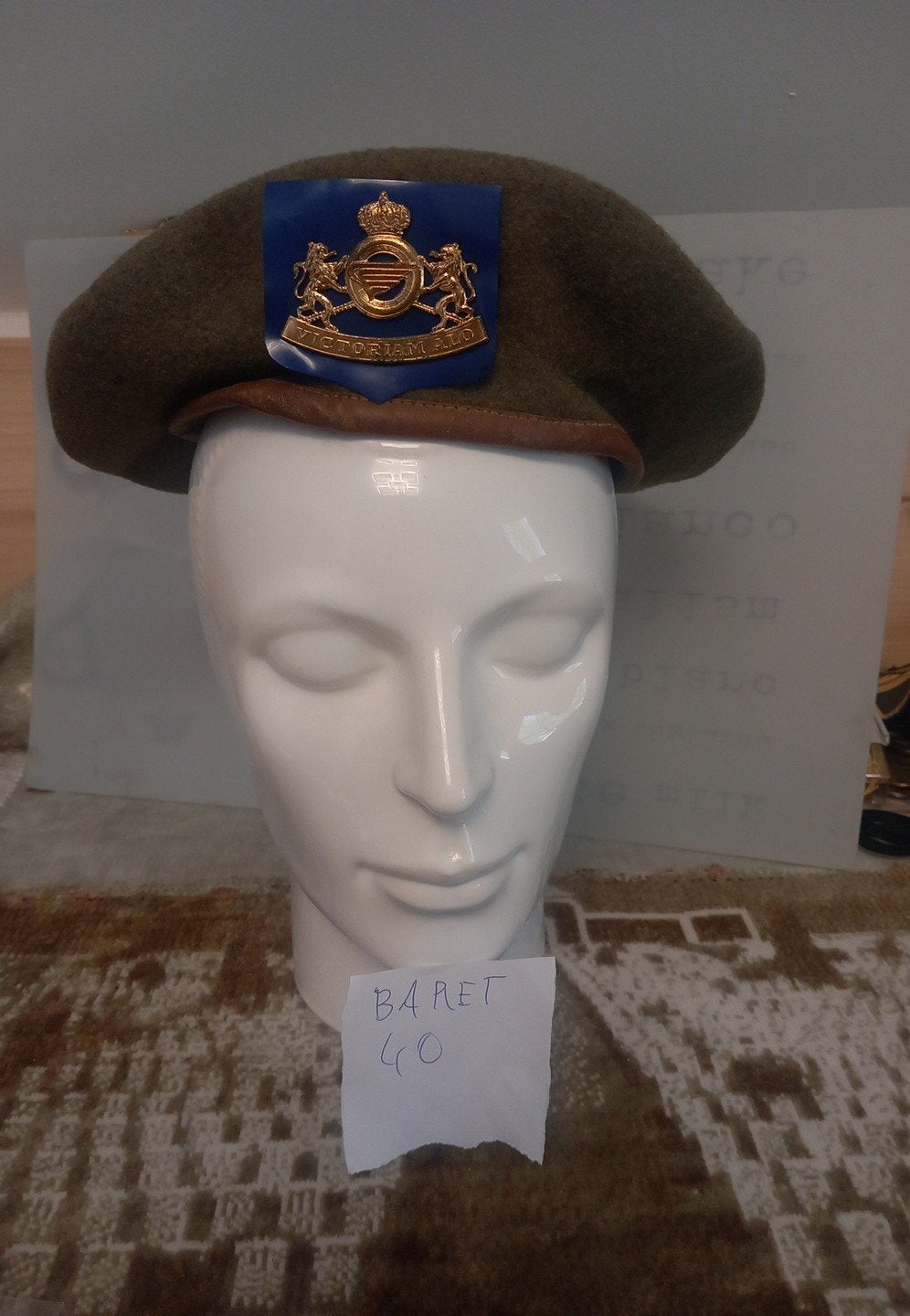 Baretten belgisch (zoekertje NR4), Ophalen of Verzenden, Landmacht