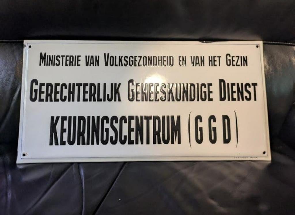 Plaque émaillée brawers brux (Ministère), Antiquités & Art, Enlèvement