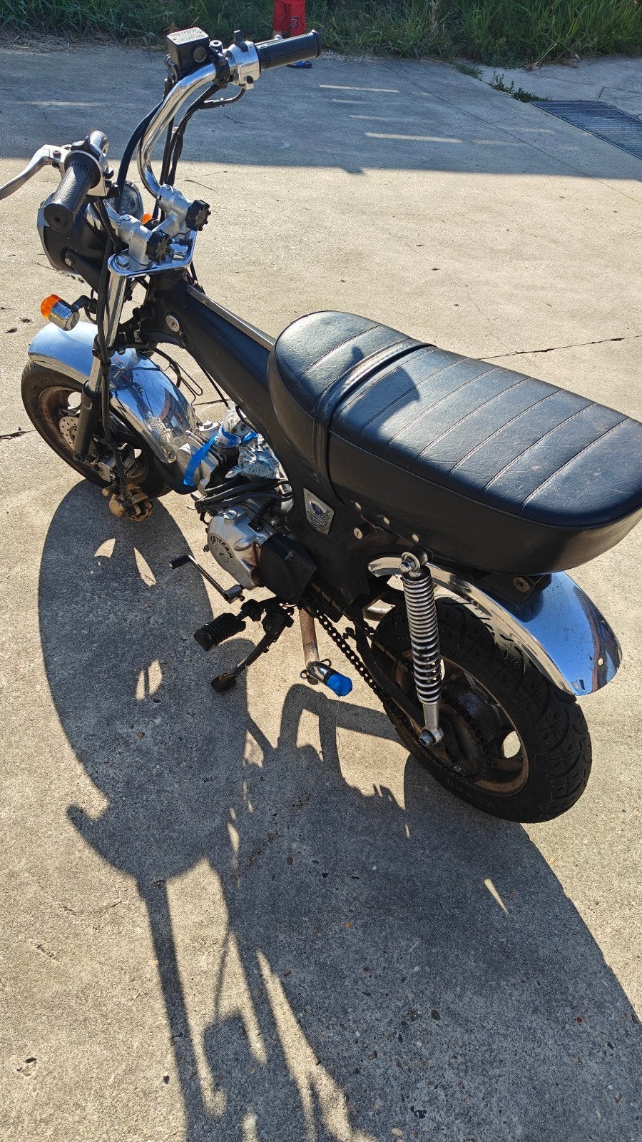 skyteam dax 50cc Projectje, Enlèvement