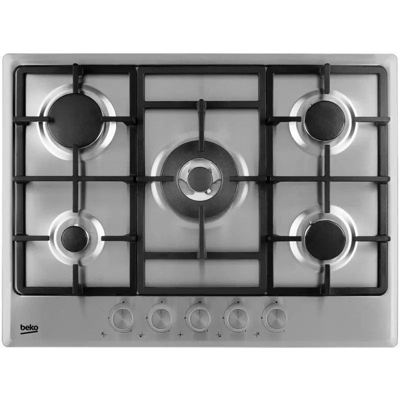 Inbouwkookplaat gas BEKO, Electroménager, Cuisinières, Gaz, Encastré, Enlèvement, Utilisé