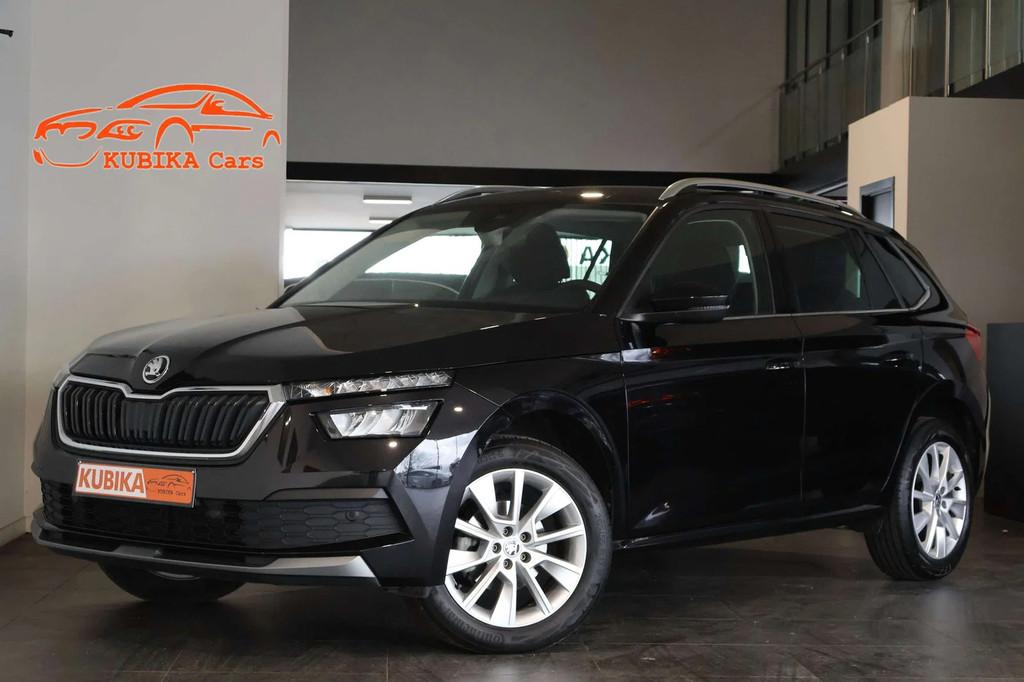 Skoda Kamiq Kamiq 1.0 TSI DSG Navi LijnA Camera Garantie *, Auto's, Skoda, Automaat, Stof, Gebruikt, Zwart