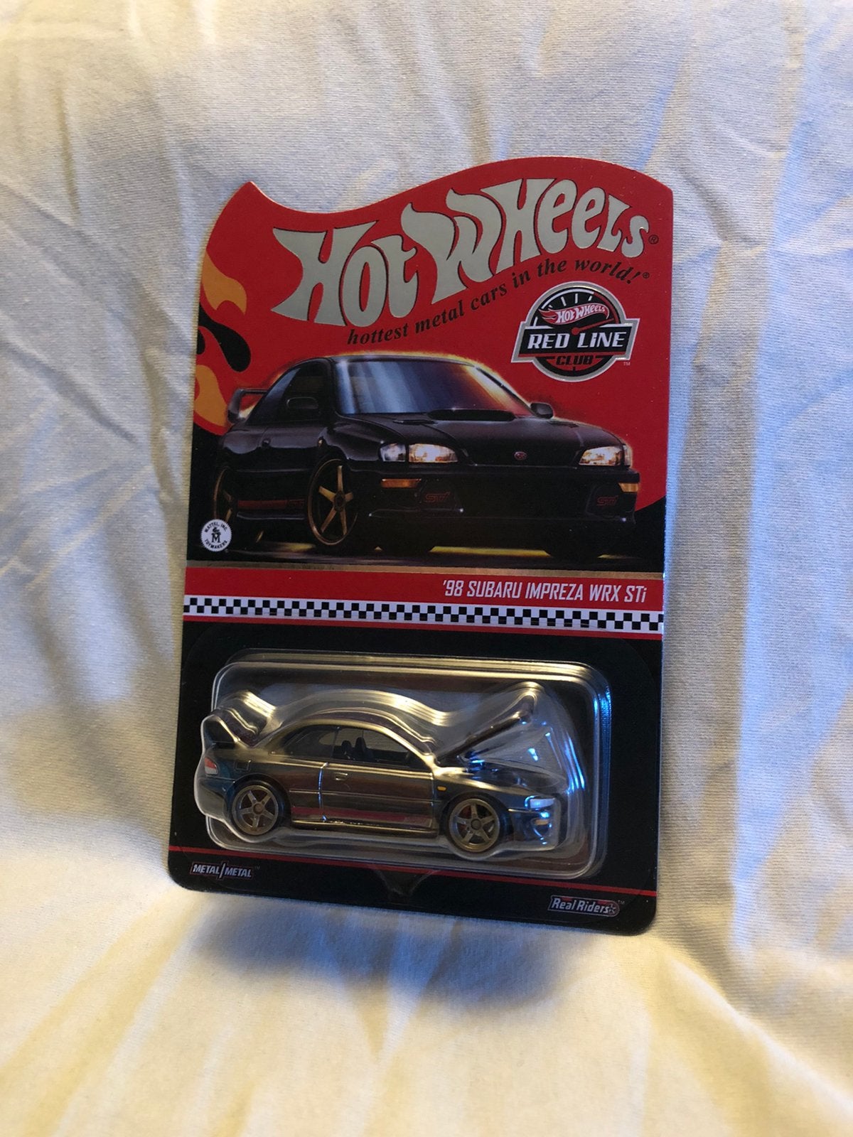 Hot Wheels RLC Subaru Impreza WRX sTI, Hobby en Vrije tijd, Modelauto's | Overige schalen, Verzenden, Nieuw, Auto