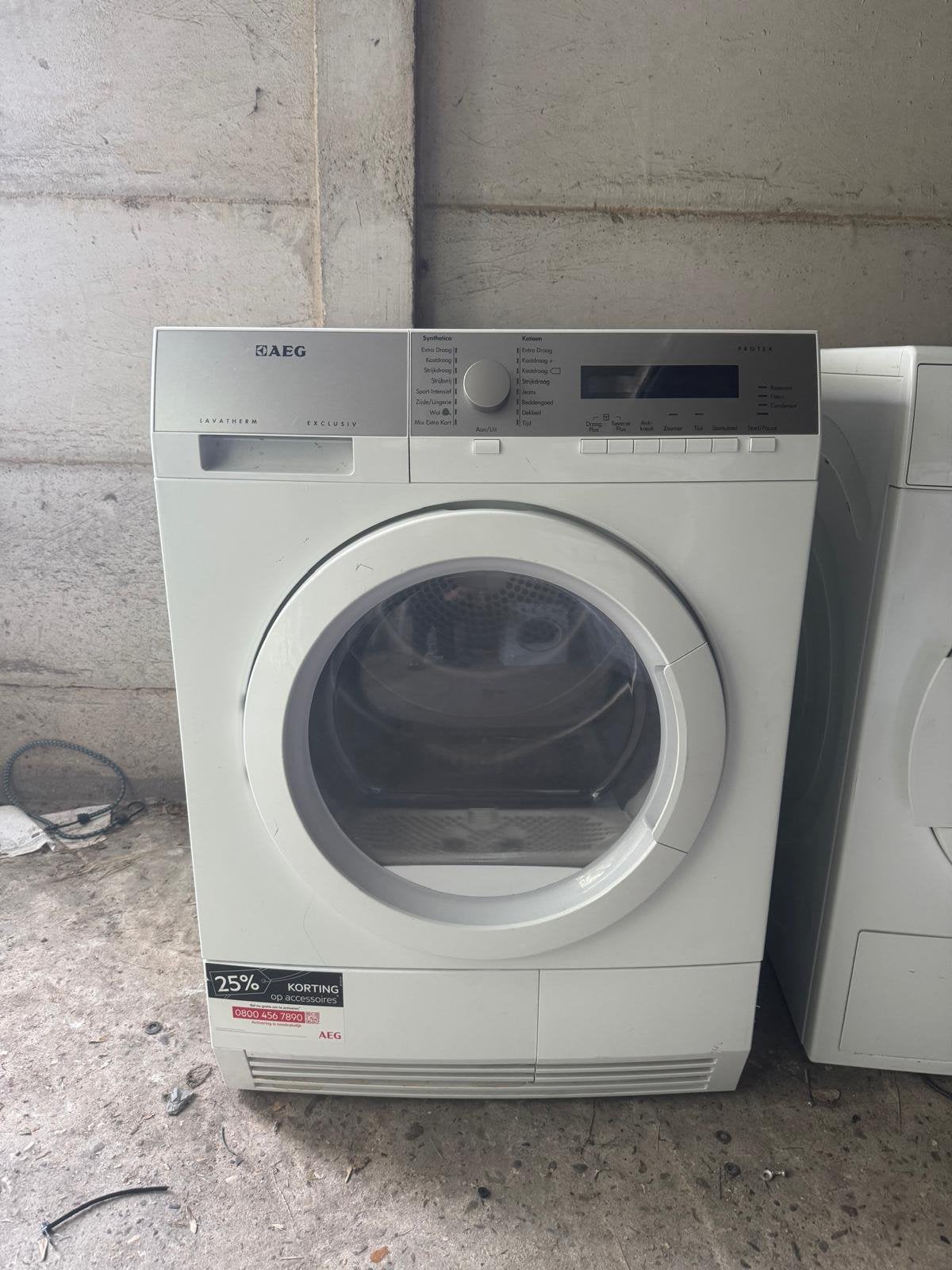 AEG DROOGKAST 8KG A+++ (GARANTIE), Elektronische apparatuur, Ophalen, Zo goed als nieuw
