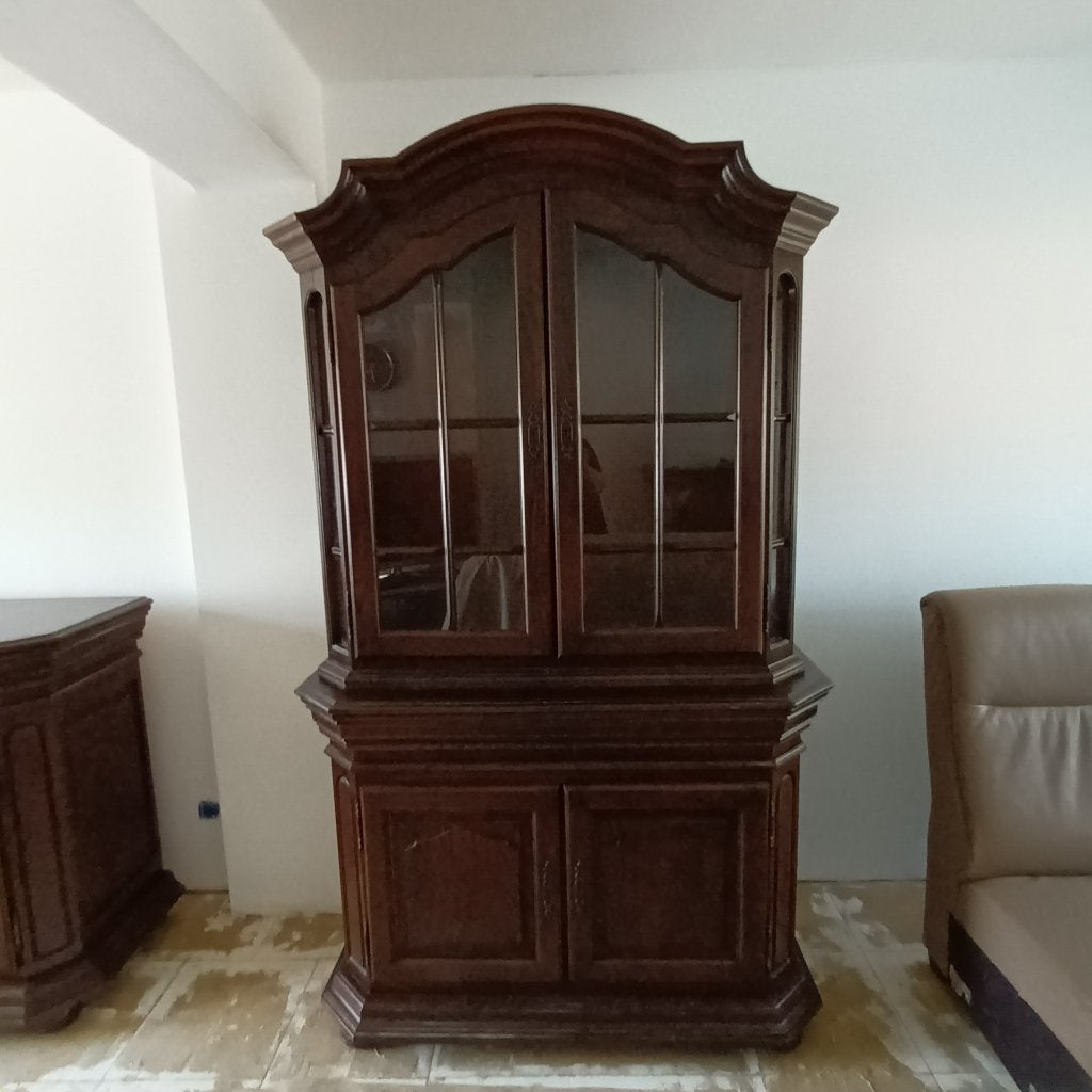 Buffetkast/barkast + dressoir, Enlèvement, Utilisé, Chêne