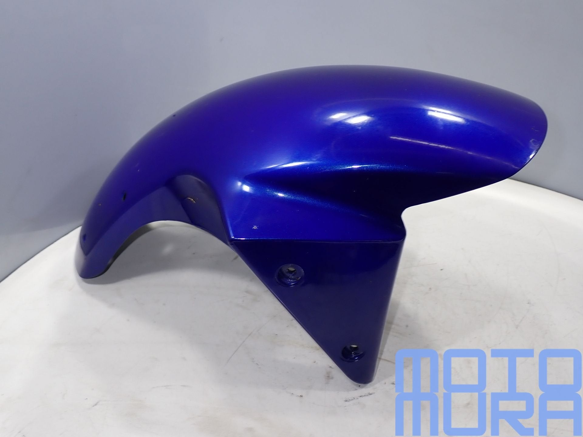 Kawasaki ZX6R 636 2003 - 2004 voorspatbord metallic blauw  s, Gebruikt, -, -, Ophalen of Verzenden