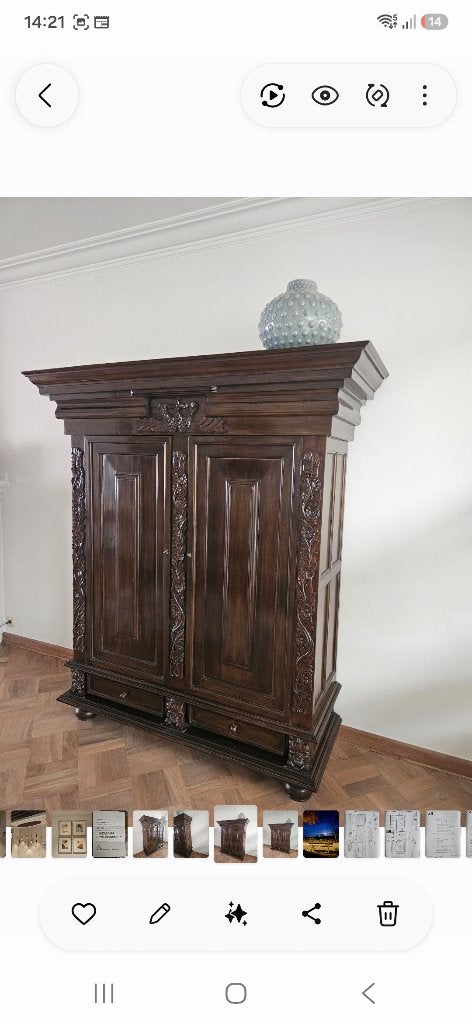 Kast, Ophalen, Gebruikt, Klassiek, 150 tot 200 cm