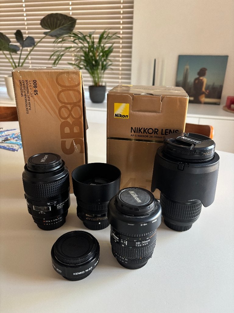 Nikon lenzen & accessoires, Audio, Tv en Foto, Ophalen, Zo goed als nieuw, Nikon, Standaardlens