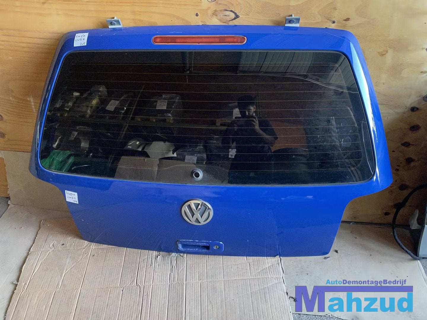VW LUPO BLAUW LW5Z Achterklep 1998-2005, Auto-onderdelen, Gebruikt, Volkswagen AG, Vw@volkswagen.de, Achter