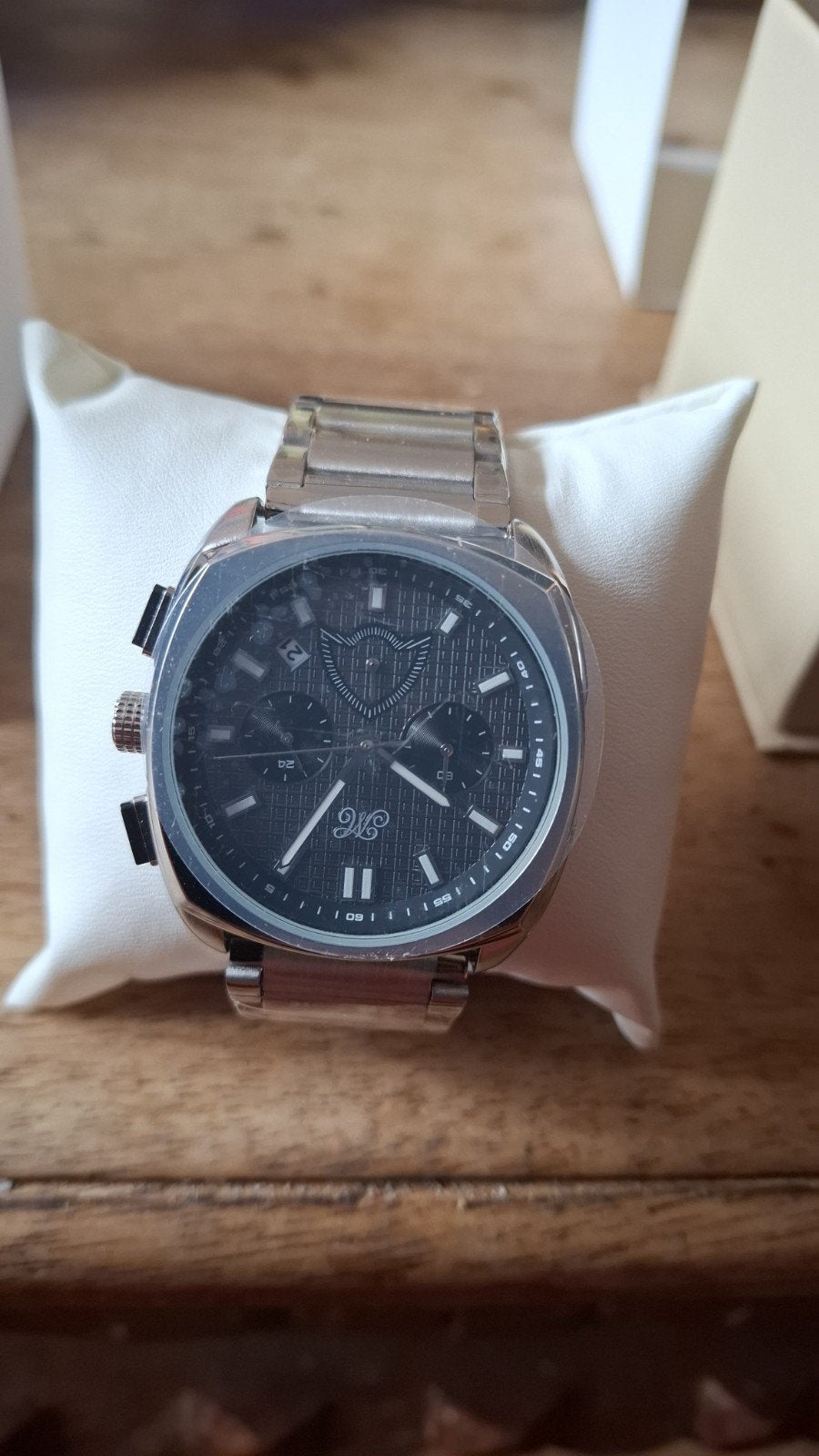 Prachtig heren horloge Maxim Morre, Bijoux, Sacs & Beauté, Montres | Hommes, Enlèvement ou Envoi, Acier, Acier, Neuf