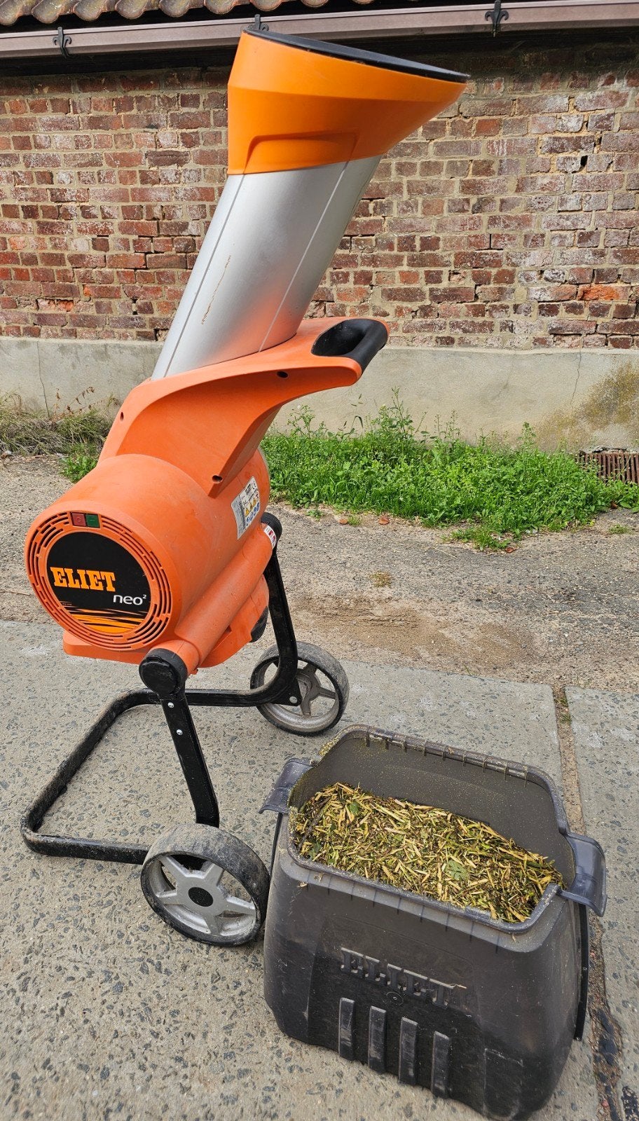 Broyeur Eliet neo2 hakselaar, Enlèvement, Broyeur