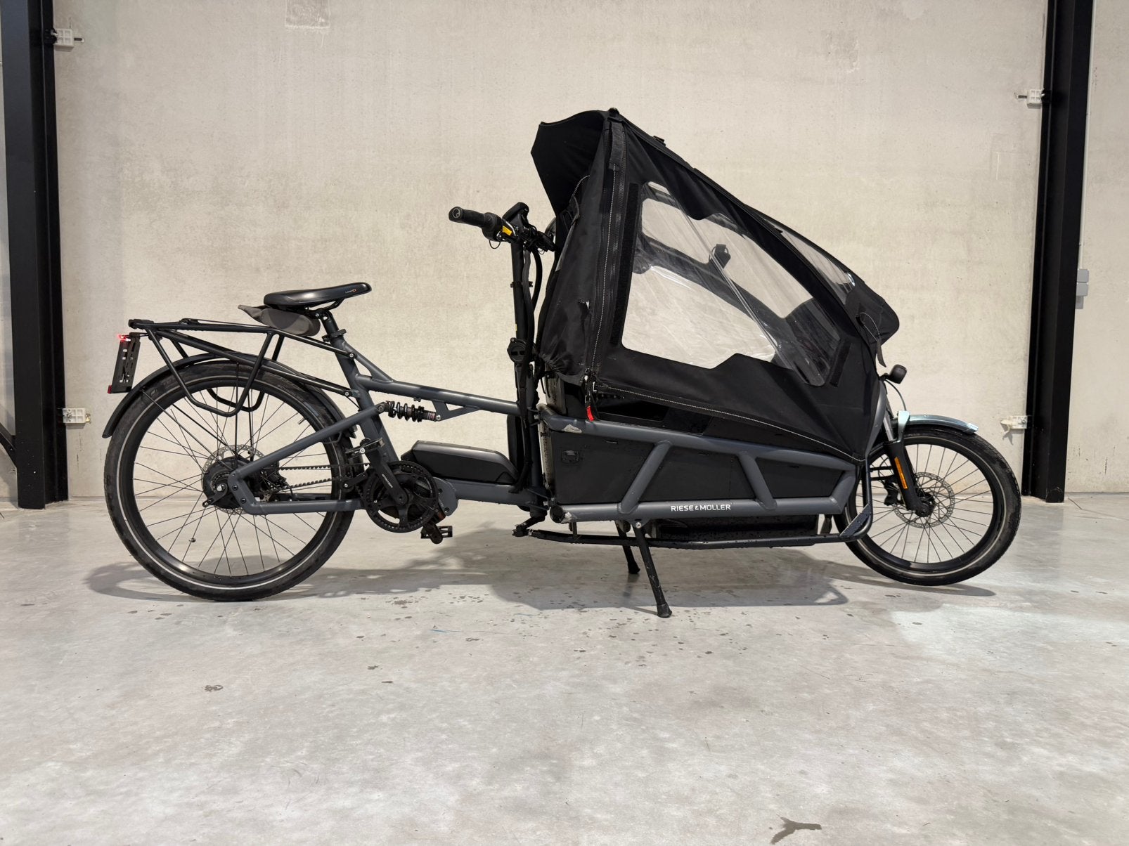 Riese & Müller Load 75 HS |1000Wh | Large Coal Grey |2023, Ophalen, Zo goed als nieuw