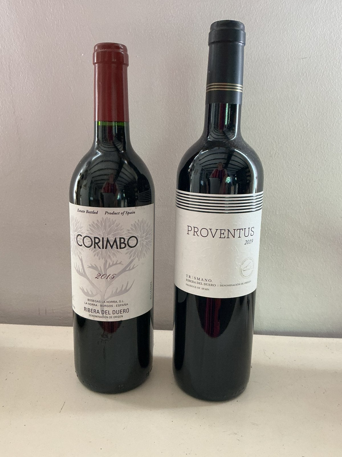 2 spaanse toppers uit Ribera del Duero, Ophalen of Verzenden, Nieuw