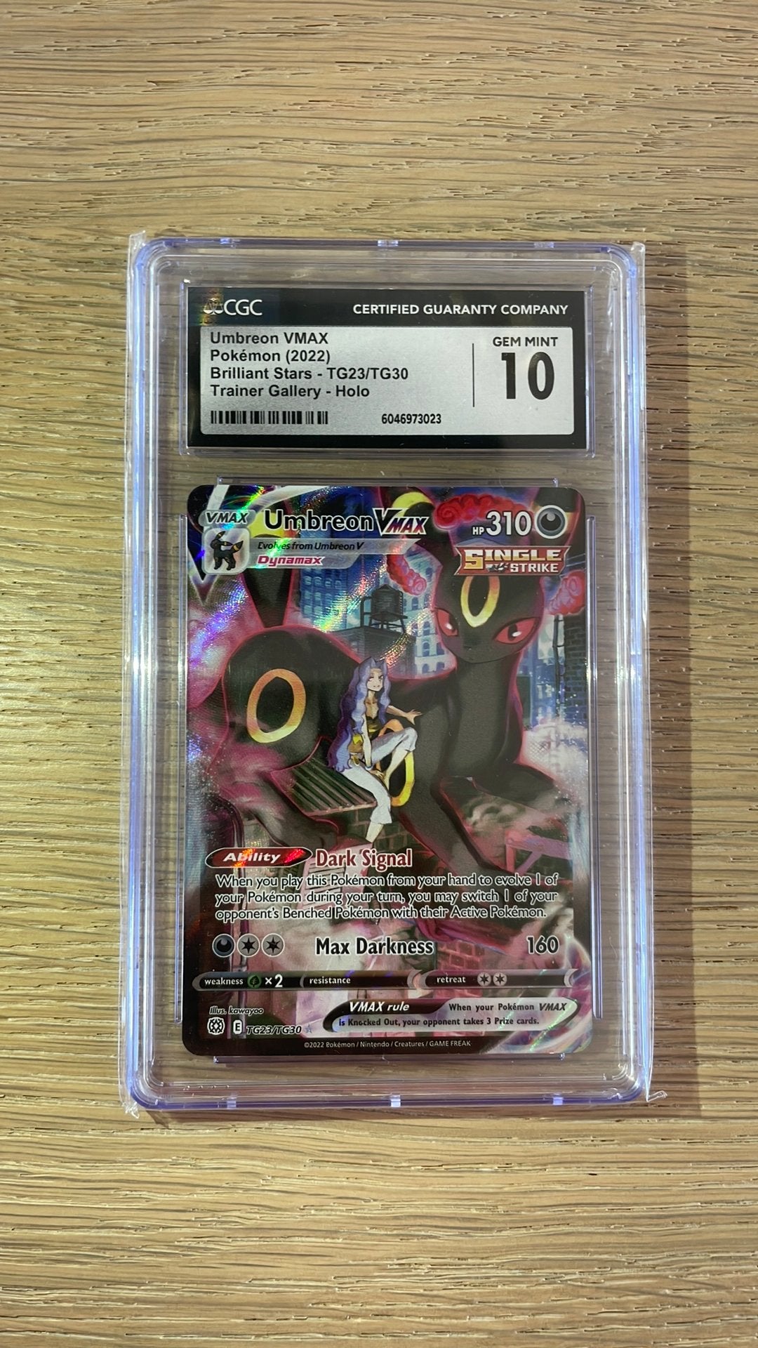 Umbreon CGC Gem Mint 10, Enlèvement ou Envoi, Comme neuf