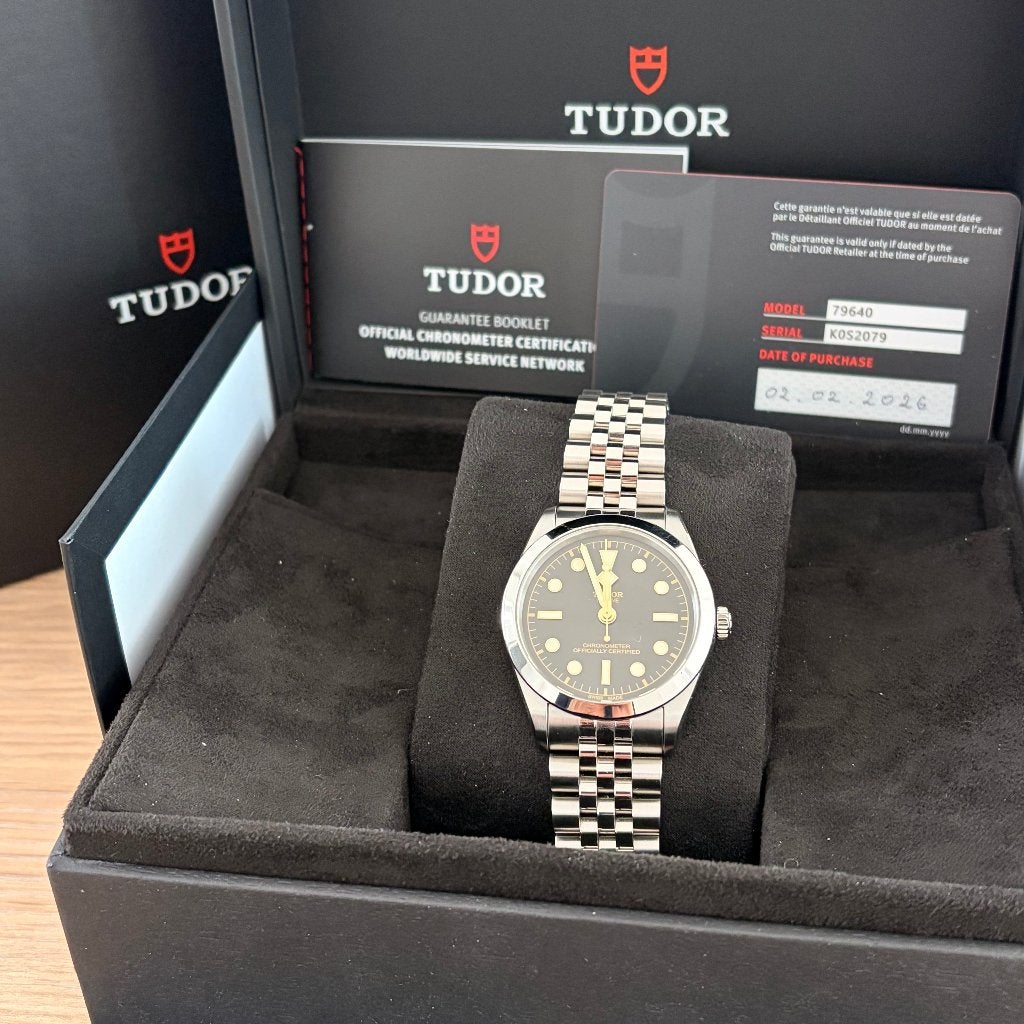 Tudor Black Bay - Full Set, Bijoux, Sacs & Beauté, Montres | Hommes, Montre-bracelet, Acier, Enlèvement, Utilisé