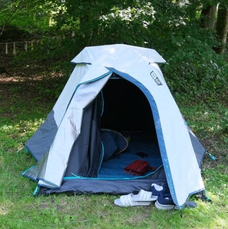 Kampeertent MH100 Fresh & Black 2 personen, Caravans en Kamperen, Tenten, Ophalen of Verzenden, Gebruikt, Tot en met 2