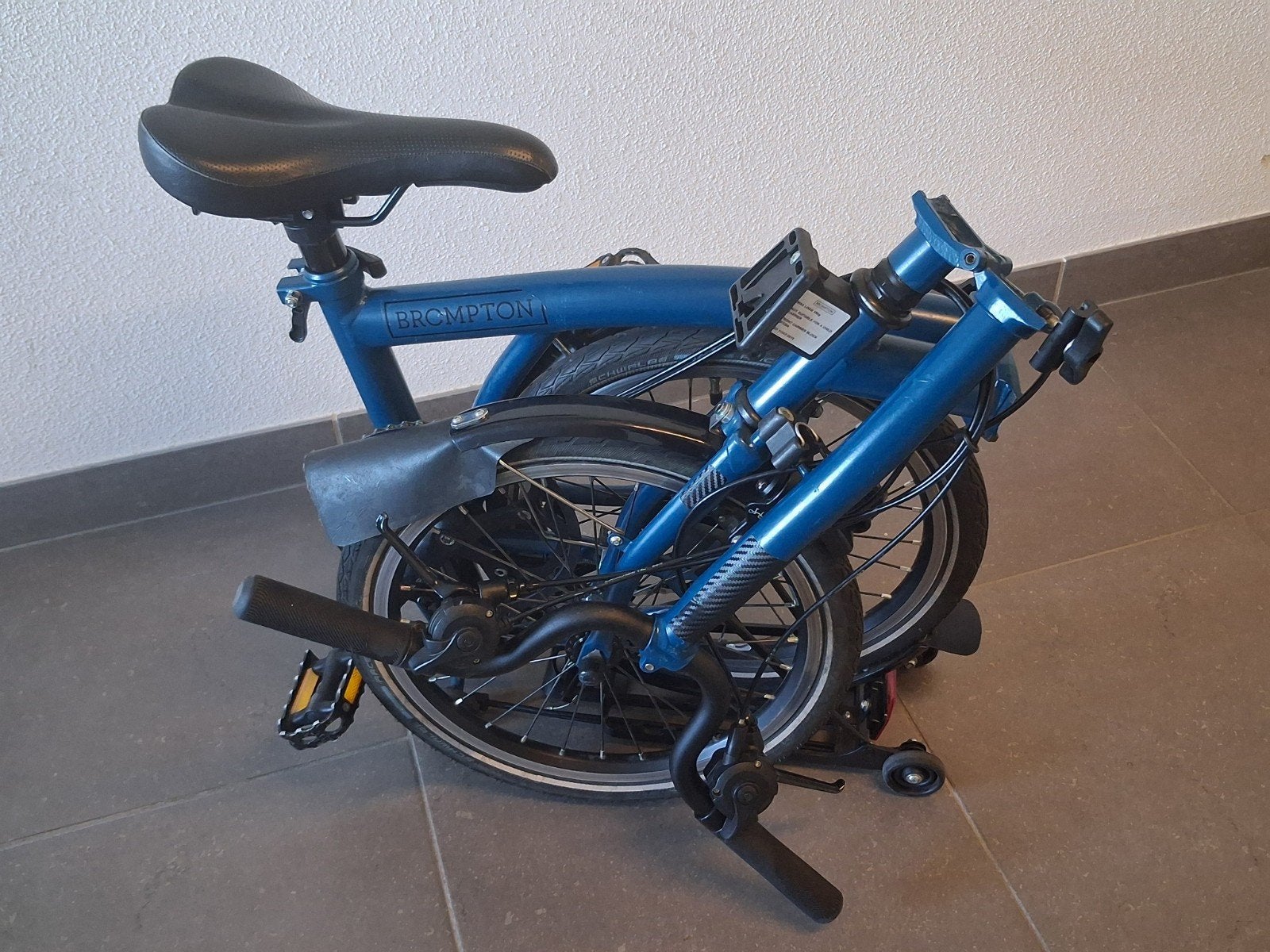 BROMPTON M6R, Enlèvement, Brompton, Vitesses