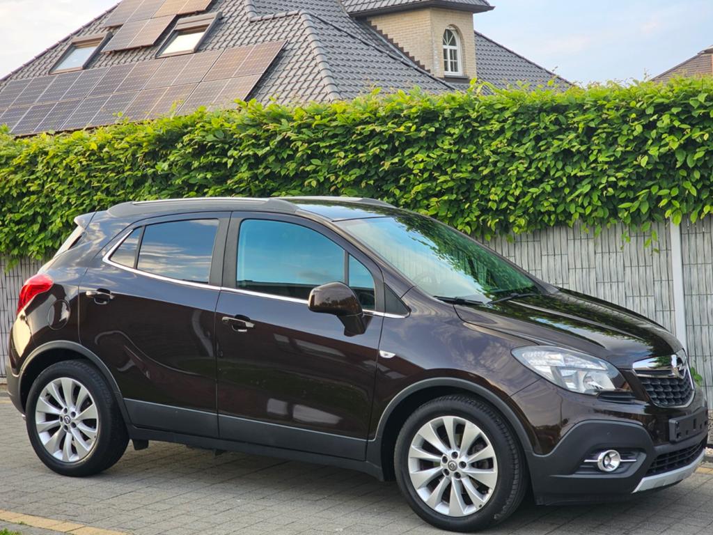 Opel Mokka 1.4 Turbo Essence Automatique 86 000 km, Cuir, Euro 6, Entretenue par le concessionnaire, Noir