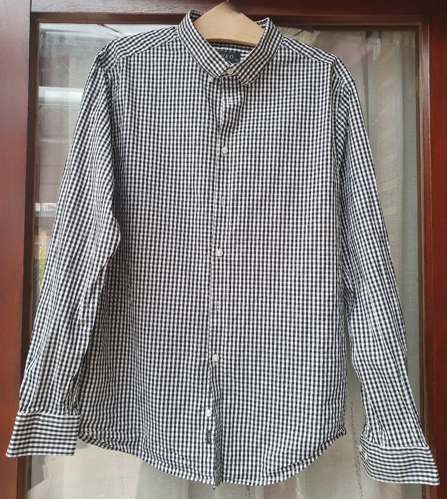 Geruite hemd slim fit van JBC maat XL, Vêtements | Hommes, Chemises, Enlèvement ou Envoi, Comme neuf, JBC, Tour de cou 43/44 (XL)