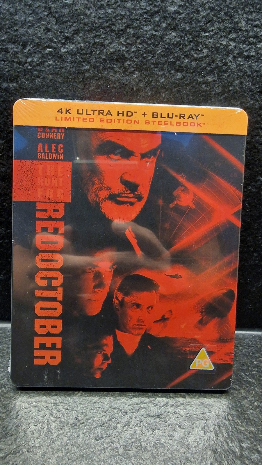 Steelbook 4K À la recherche du mois d'octobre rouge, Enlèvement