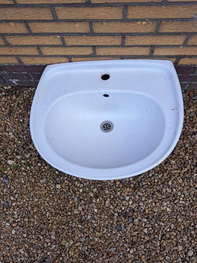 Handwasset lavabo, Doe-het-zelf en Bouw, Sanitair, Ophalen, Zo goed als nieuw