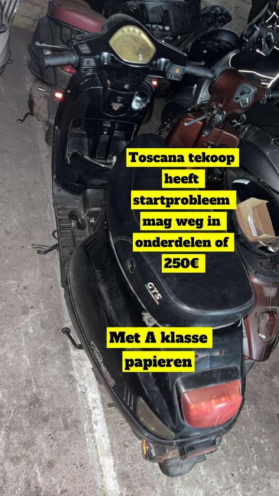 Gts toscana, Motoren, Ophalen of Verzenden