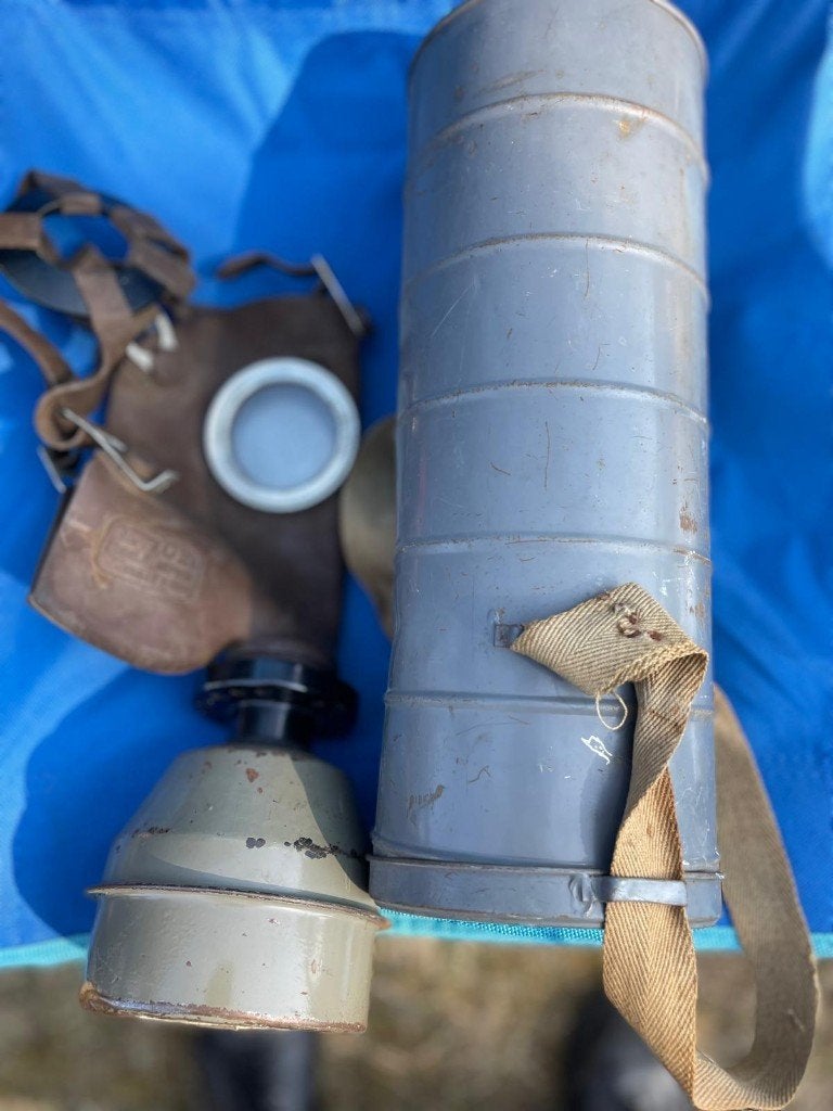 gasmasker WO II, Verzamelen, Militaria | Tweede Wereldoorlog, Ophalen, Landmacht, Overige typen
