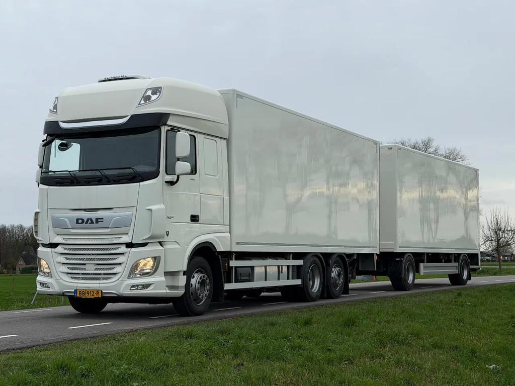 DAF XF 480 XF480FAN COMINATIE. 2021 ALLEEN ALS COMBIE, Auto's, Vrachtwagens, Automaat, Euro 6, Diesel, DAF
