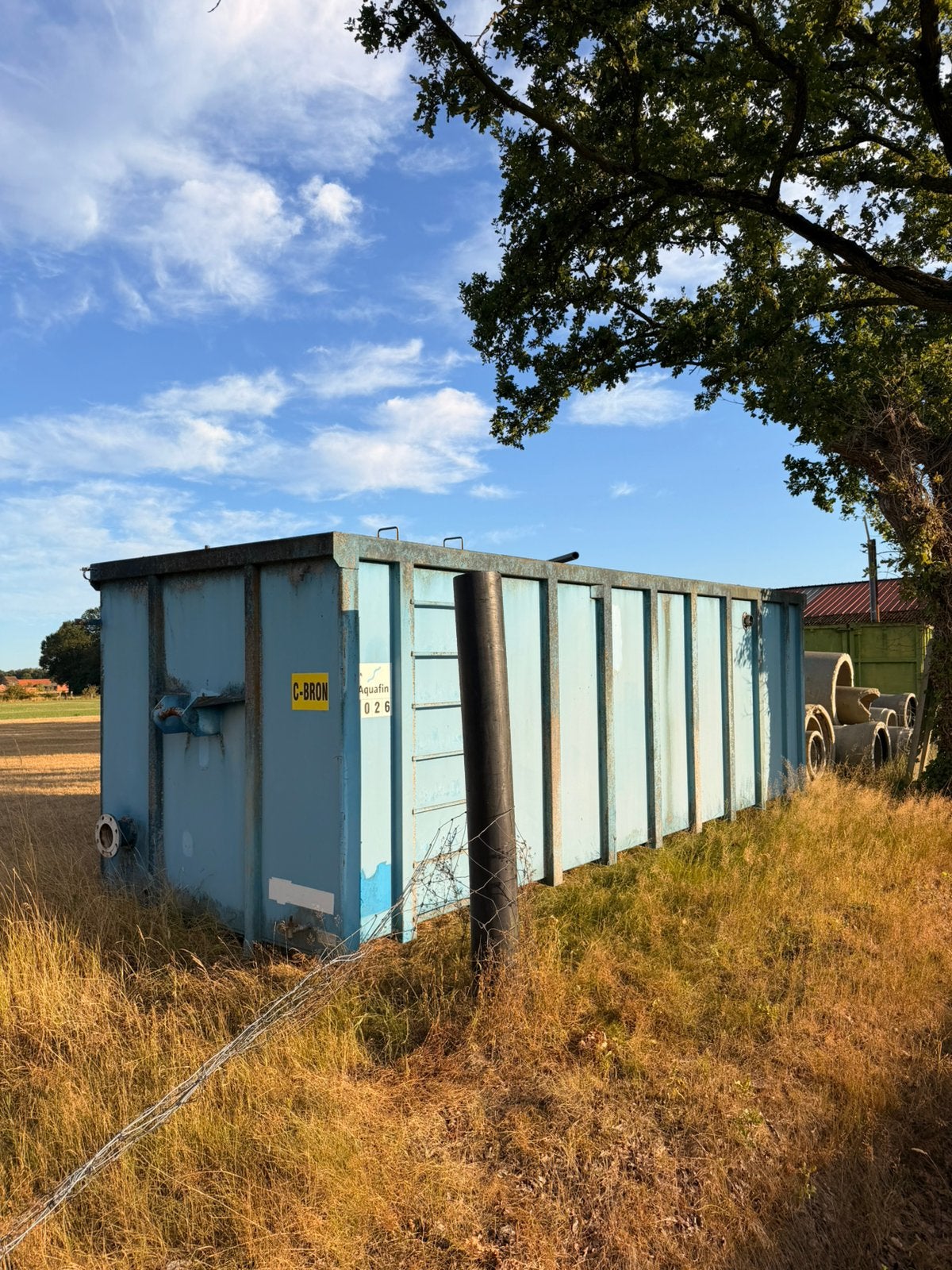Container haakarm