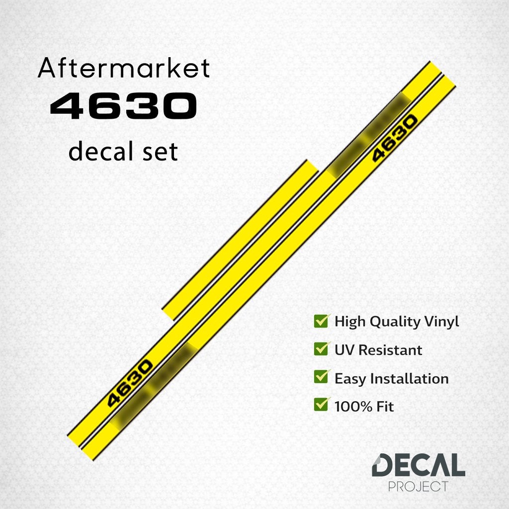 Autocollants de rechange John Deere 4630 - 4755, Envoi